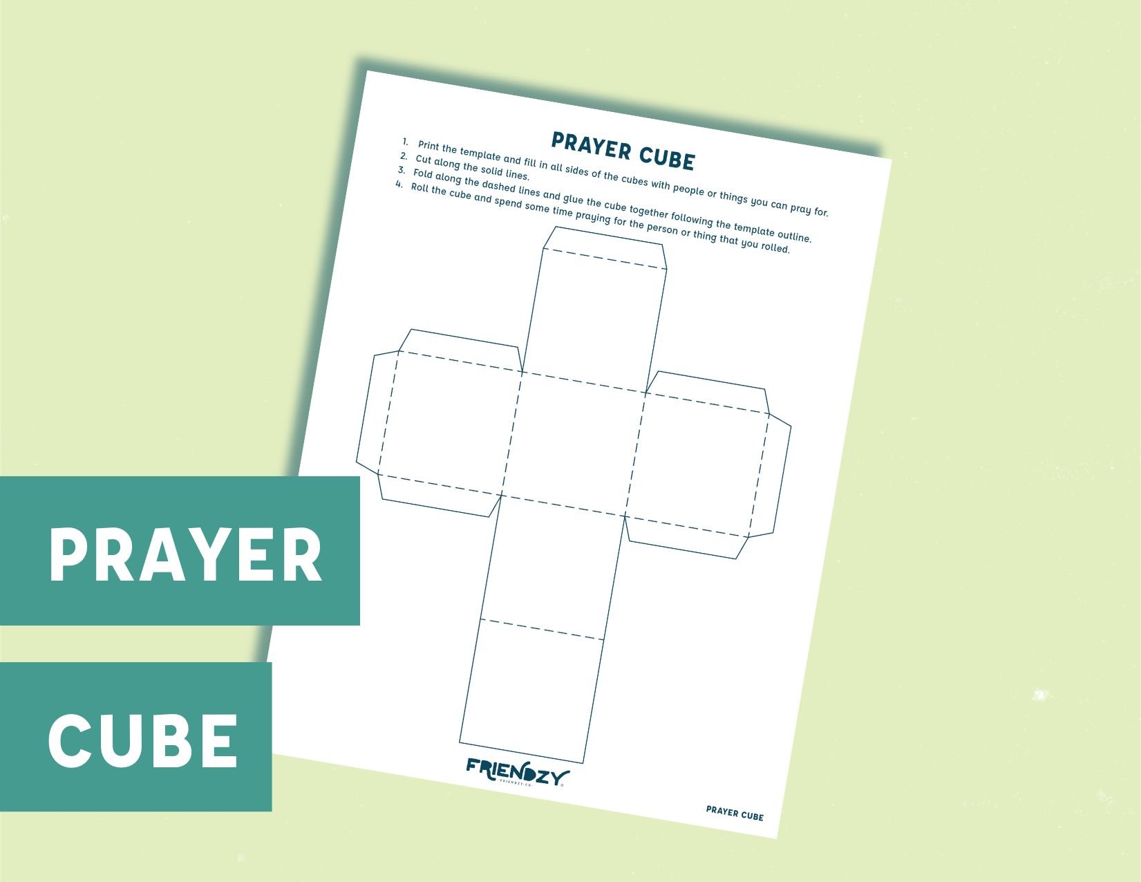 Prayer Cube